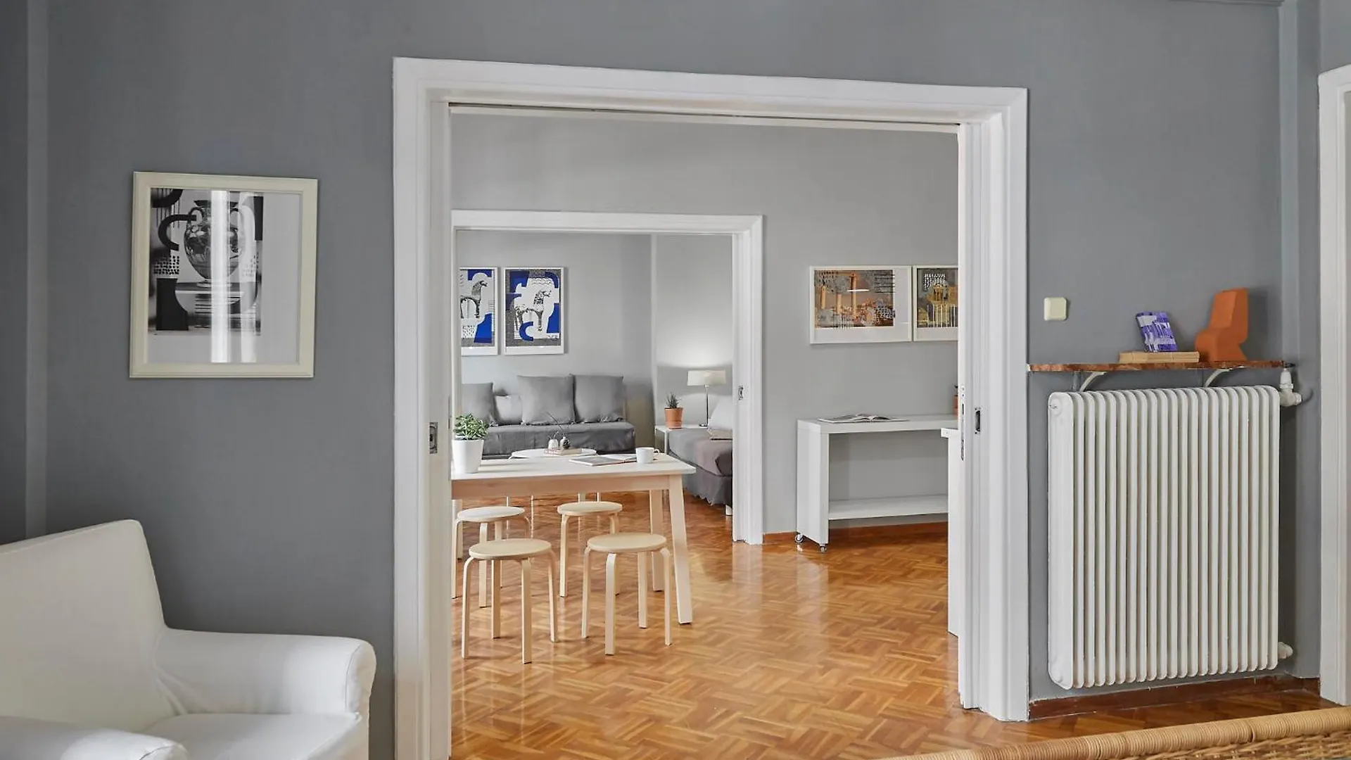 Bright Bright A Central Apartment With Balcony Thessaloniki Greece